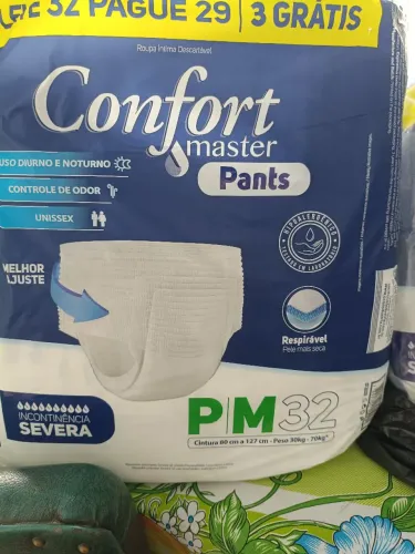 Oferta de fraldas descartáveis conforto!