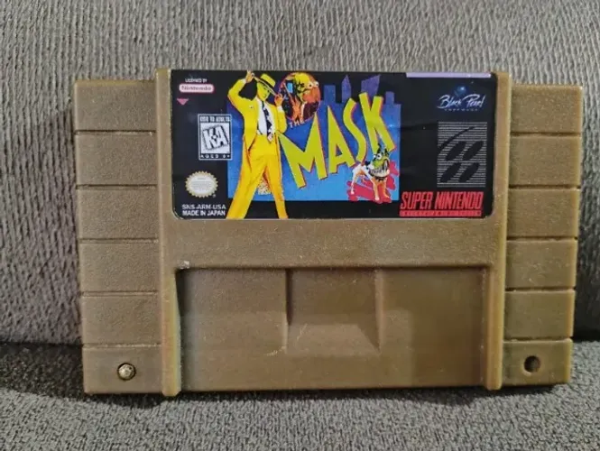 Cartucho The Mask SNES - Paralelo