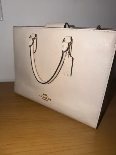 Bolsa Coach original Branca 