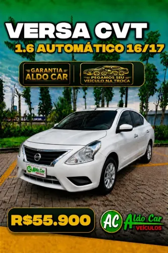 Nissan Versa Sense 1.6 16V Flex AUT 2017
