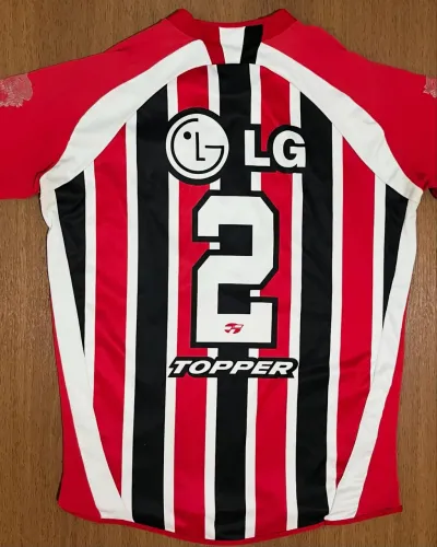 Camisa São Paulo libertadores 2005 #2 Cicinho