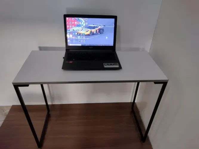 Mesa de escritório NOVA Estilo Industrial Multiuso para Notebook Computador Estudo Birô