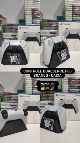Controle Dualsense PS5 - Branco - Envio