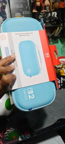 Case Nintendo switch 2 hori Original azul marinho