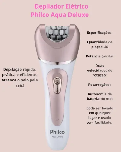 Depilador Elétrico Philco