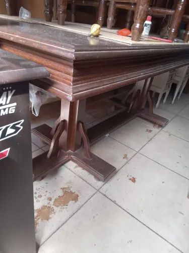 Mesa de jantar conjunto com 6 cadeiras