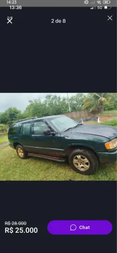 Chevrolet S10 Blazer Executive 4.3 V6 1998