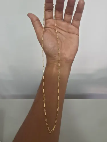 Corrente de ouro 18k cartier maciça