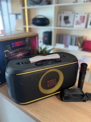 Partybox On The Go 2 Com Microfone JBL 