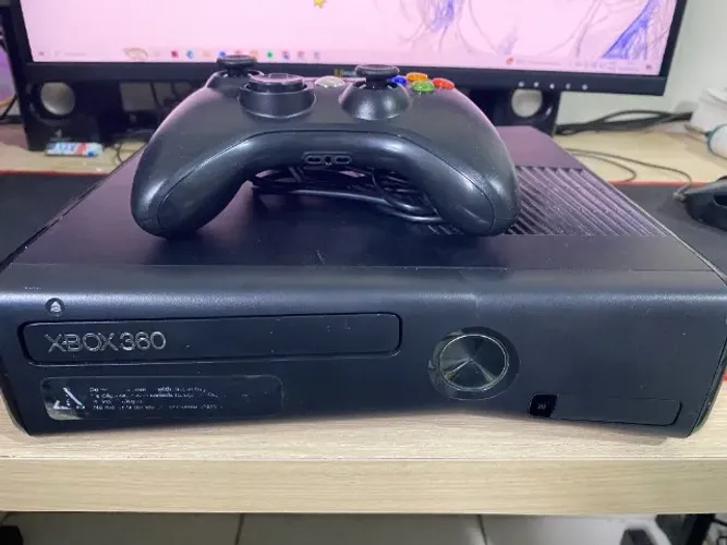 XBOX 360 SLIM COM JOGOS