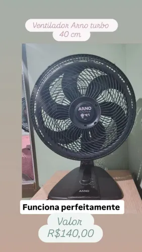Ventilador Arno turbo 40 cm