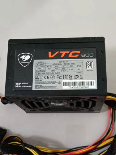 Fonte 600w cougar