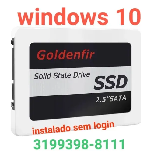 Ssd 128 novo com windows 10 Ou sem - goldenfir
