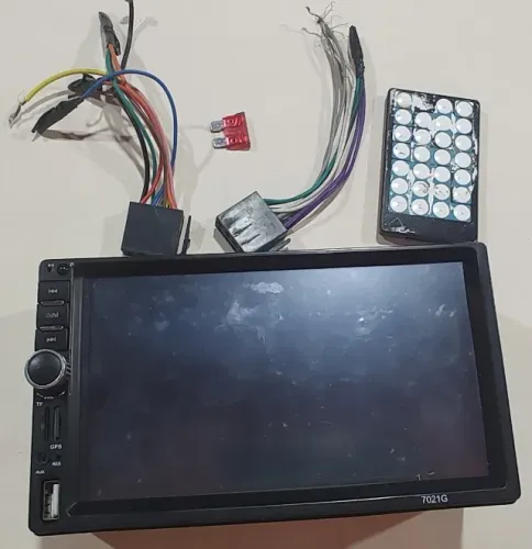 Central Multimídia 2 Din 7021g Tela 7 Usb Gps Mp5 - First Option Mod.7021G
