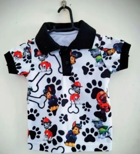 Camisa infantil Patrulha canina