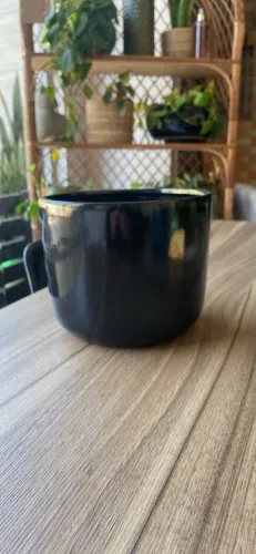 Vaso para plantas PT15 Preto