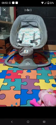 Cadeira de balanço bebê 
