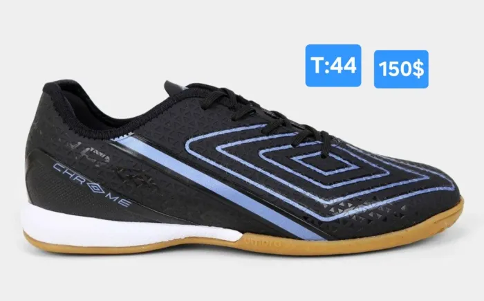 Tênis de Futsal da Umbro Chrome tamanho 44 original