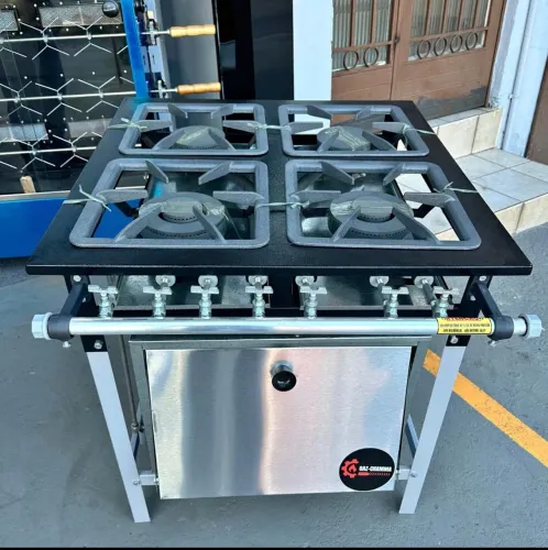 Fogão industrial de 4 BOCAS COM FORNO NOVO PRONTA entrega