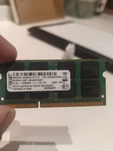 Memória Ram 8gb DDR3L 1600 mhz