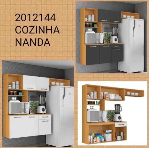 Armário de Cozinha Nanda , à pronta entrega 