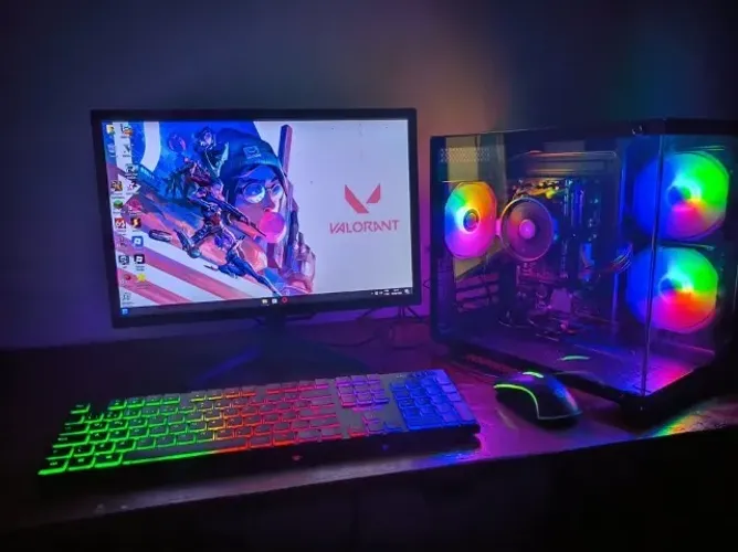 PC Gamer Completo com Ryzen 5 e varios jogos