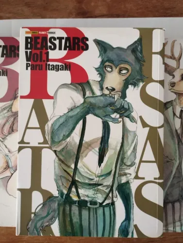 MANGÁ: BEASTARS VOL. 1-3. PANINI
