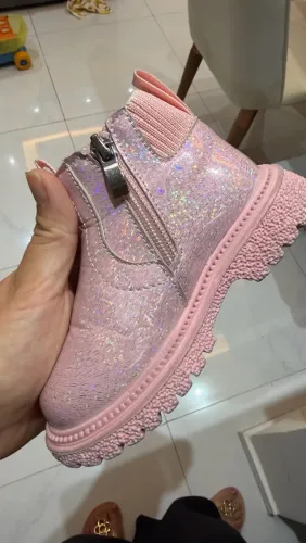 Bota Infantil Rosa