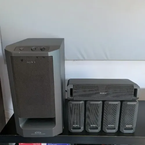 Kit 5.1 SONY 5 caixas + subwoofer ativo
