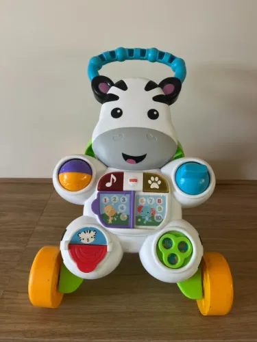 Apoiador Zebra Andador Educativo Interativo Fisher Price