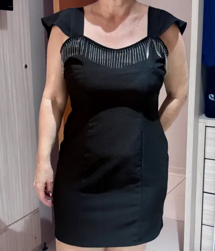 Vestido Preto- usado 1X