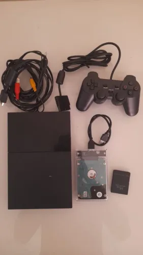 PLAYSTATION 2 SLIM COMPLETO