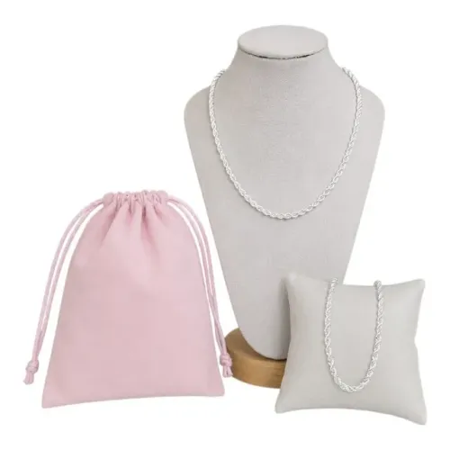 Colar Cordão Baiano 45cm 4mm com Pulseira 18cm Kit Feminino Folheado Prata Corrente