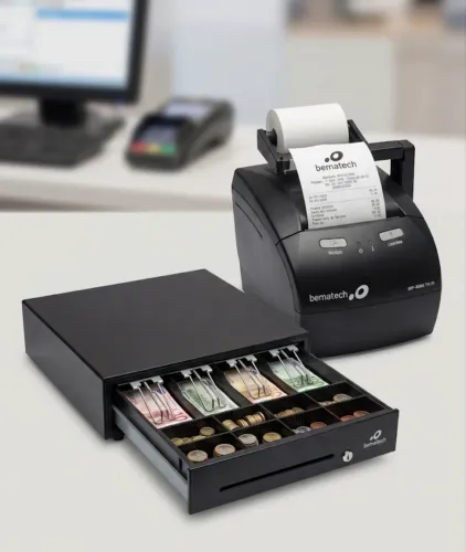 Kit impressora Bematech não fiscal + Gaveta para dinheiro automática. 