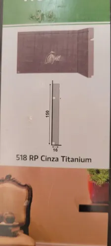 Rodapé Santa Luzia - novo na embalagem