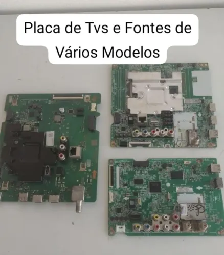 Placas de Tvs e Fontes de Vários Modelos