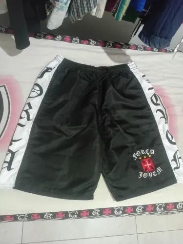 Bermuda força jovem vasco preta xg