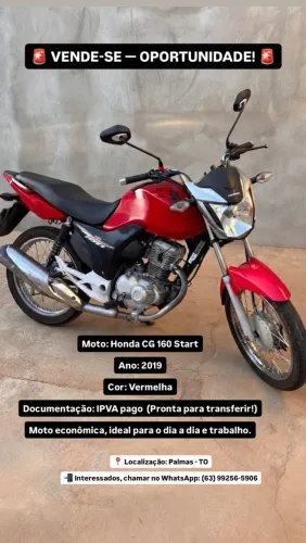 Honda CG 160 Start 2019