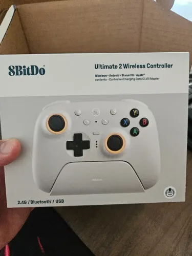 Controle 8bitdo Ultimate 2 Branco