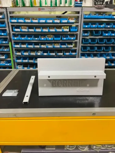 CAIXA DE CORREIO PARA GRADE OU EMBUTIR DE LATA- SIMPLES