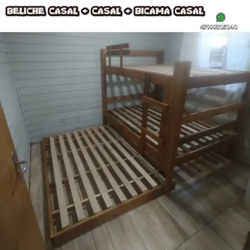 TRELICHEV CASAL + CASAL + BICAMA CASAL