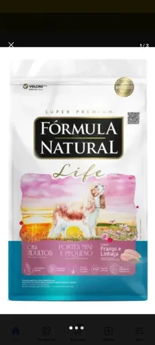 Ração para cães porte pequeno 15kg