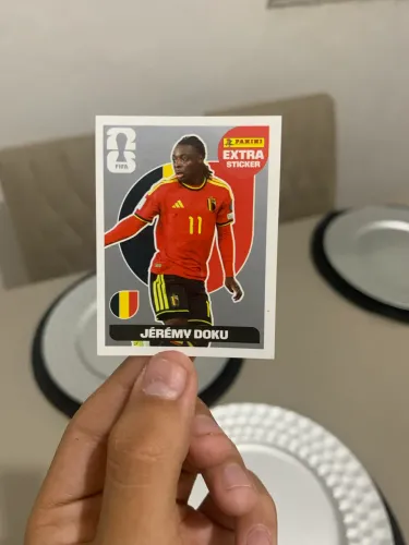 Figurinha Legend prata do jeremi Doku