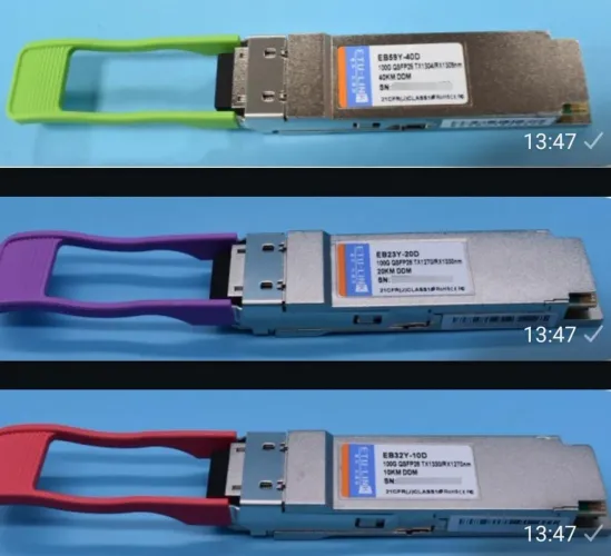 Gbics Par 100gb 10km 20km 40km Bidi uma fibra Novos Loja!!