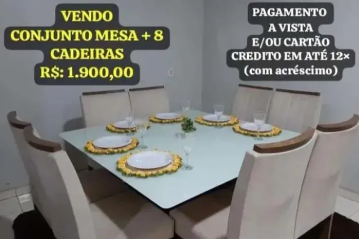 CONJUNTO DE MESA
