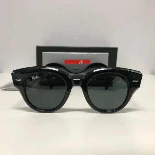 óculos de sol ray ban roundabout black