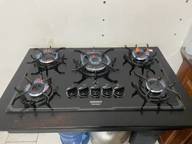 Fogão Cooktop com suporte