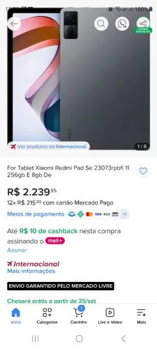 Tablet pad Xiome 