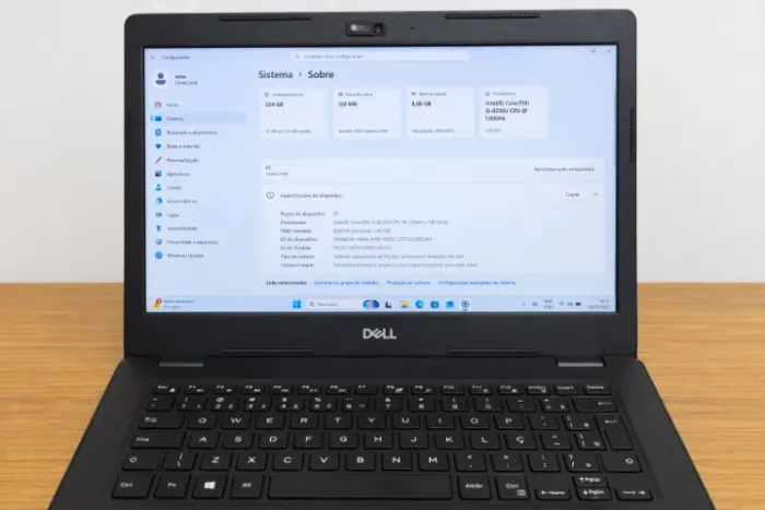 Notebook Dell Vostro 3480 - Core i5 8ª Geração 8GB DDR4 SSD 240GB