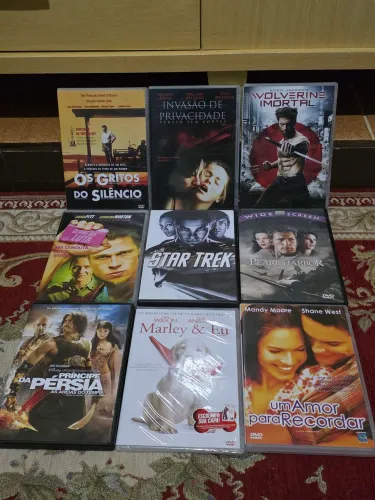 Vários filmes em DvDs